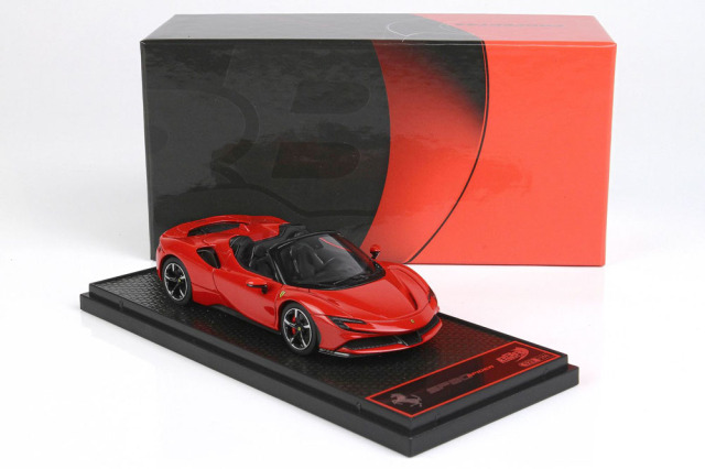 BBRC244C Ferrari SF90 Spider Rosso Corsa Limited 250pcs ミニカー