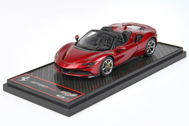 BBRC244D Ferrari SF90 Spider Rosso Fiorano Limited 100pcs ミニカー