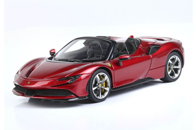 BBRC244D Ferrari SF90 Spider Rosso Fiorano Limited 100pcs ミニカー