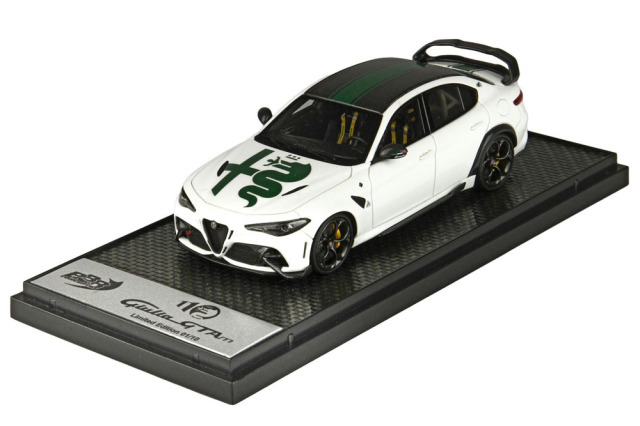 BBRC247B1A Alfa Romeo Giulia GTAM Bianco Trofeo Limited 10pcs