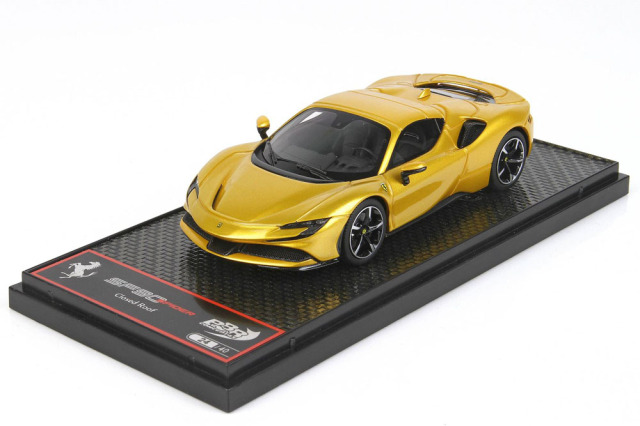 BBRC249A1 Ferrari SF90 Spider (closed roof) Giallo Montecarlo Limited 40pcs （ルーフ同色）