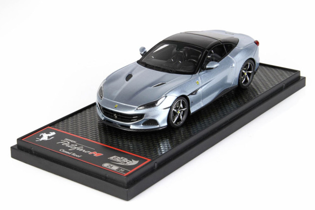 【お取り寄せ商品】 BBRC250C1 Ferrari Portofino M (Closed roof) Grigio Alloy / Black roof Limited 36pcs