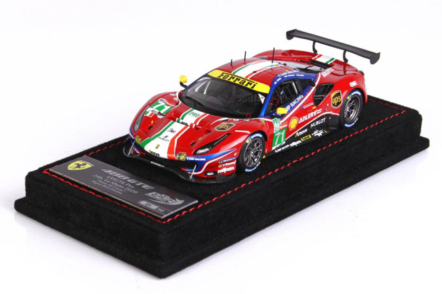 BBRC253 Ferrari 488 LM GTE PRO Team AF Corse 24H Le Mans 2020 n.71 Limited 90pcs