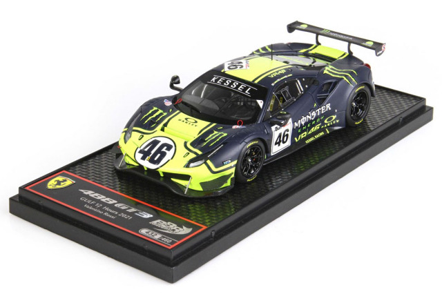 【お取り寄せ商品】 BBRC258 Ferrari 488 GT3 Valentino Rossi Team Kessel Limited 460pcs