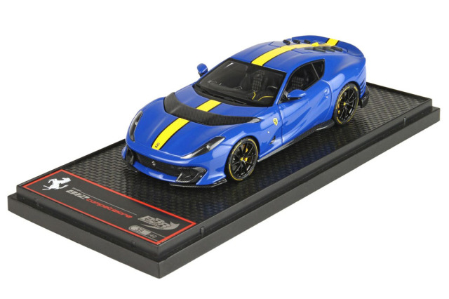 BBRC259C Ferrari 812 Competizione Azzurro Dino Limited 40pcs