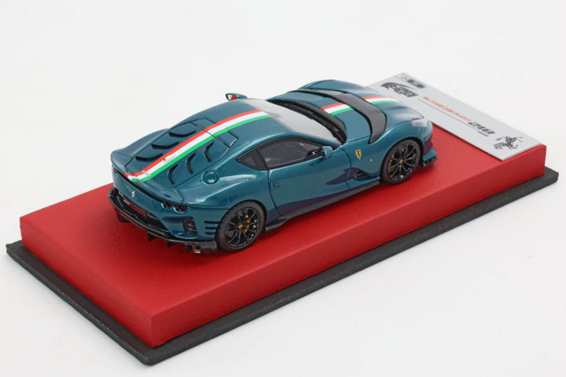 ミニカー Ferrari 812 Competizione BBRC259SU42 Ferrari 812 Competizione Blu Capri gloss / Italian