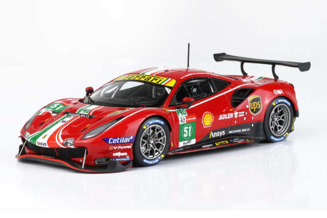 Ferrari LeMansアイテム お取り寄せ商品】 BBRC266A Ferrari 488GTE LMGTE Team AF Corse