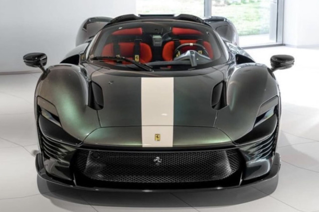 ** 予約商品 ** BBRC267TMF1 Ferrari Daytona SP3 Serie Icona (Open Roof) Verde Manzoni