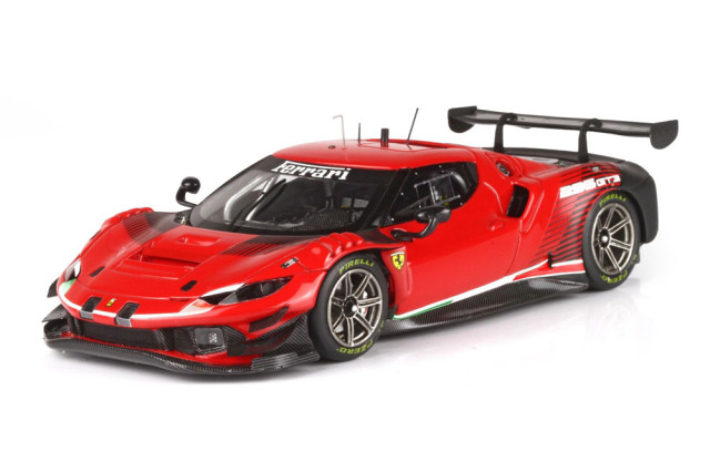 お取り寄せ商品】 BBRC279A Ferrari 296 GT3 2022 Rosso Magma
