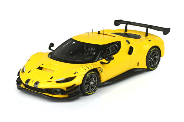 BBRC279C Ferrari 296GT3 2022 Giallo Modena Limited 46pcs ミニカー