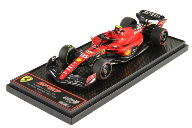 BBRC281B Ferrari SF-23 Bahrain GP 2023 C.Sainz Limited 99pcs