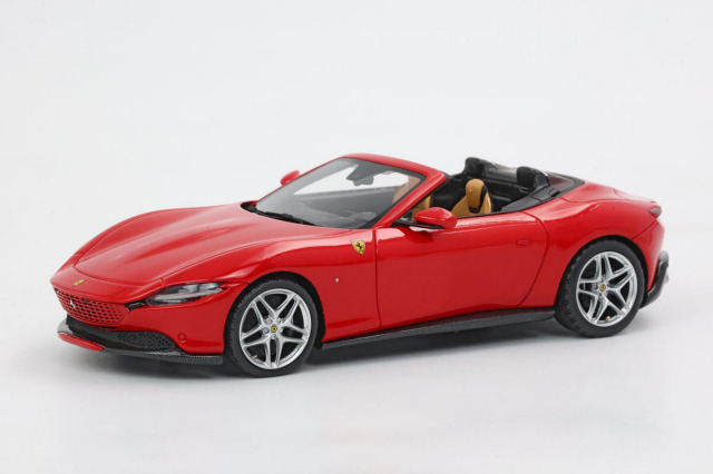 新品 1/43 Ferrari Roma Spider ローマ スパイダー 赤 Amazon | ルックスマート 1/43 フェラーリ ローマ スパイダー
