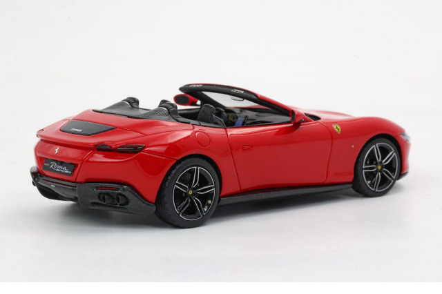 BBRC282B1 Ferrari Roma Spider Rosso Corsa / Black Rims