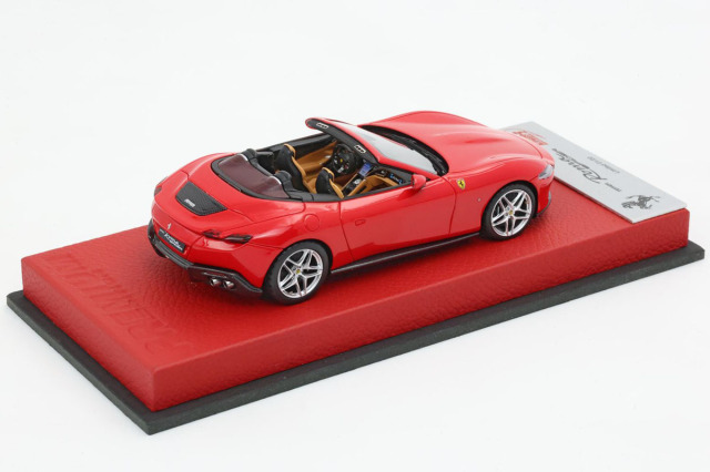 新品 希少！1/43 BBR 新型 フェラーリ ローマ ロッソコルサ レッド ルックスマート LS504J 1/43 フェラーリ SF90 ストラダーレ