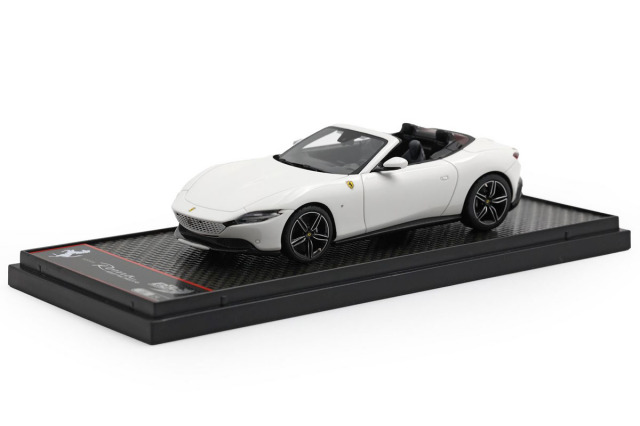 お取り寄せ商品】 BBRC282D Ferrari Roma Spider Bianco Cervino