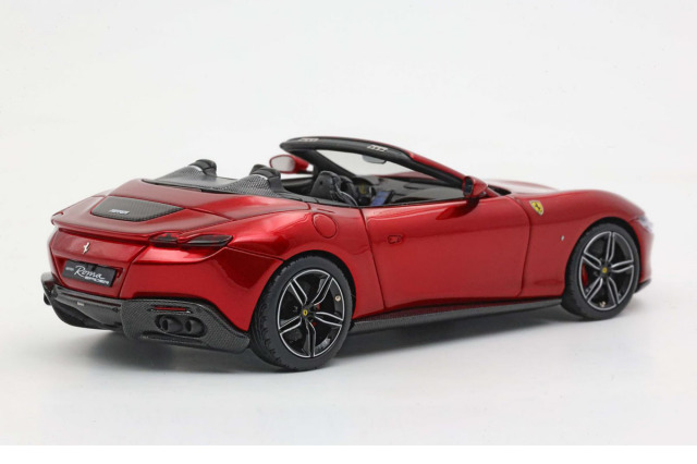 新品 1/43 Ferrari Roma Spider ローマ スパイダー 赤 Amazon | ルックスマート 1/43 フェラーリ ローマ スパイダー