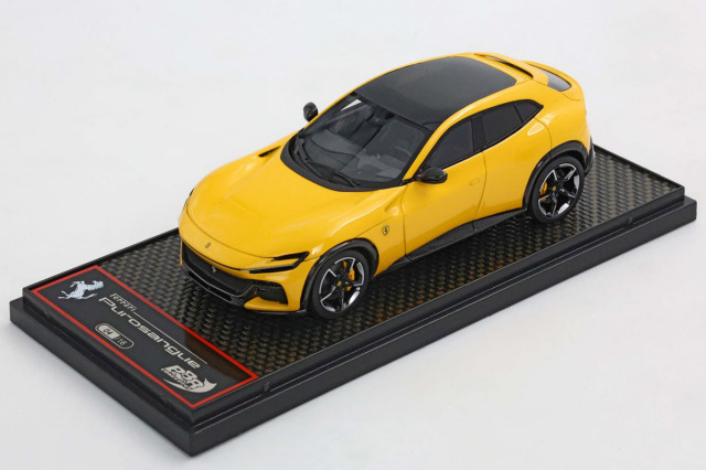 BBRC283D Ferrari Purosangue Panoramic Roof Giallo Modena Limited 16pcs