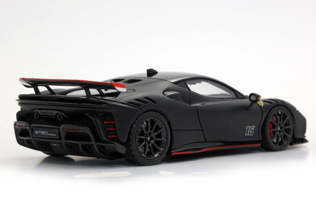 予約商品 ** BBRC285CL 1/43 Ferrari SF90XX Stradale #16 Matt Black