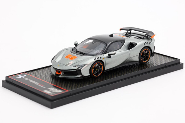 【お取り寄せ商品】 BBRC285E Ferrari SF90XX Stradale Grigio Competizione Limited 50pcs