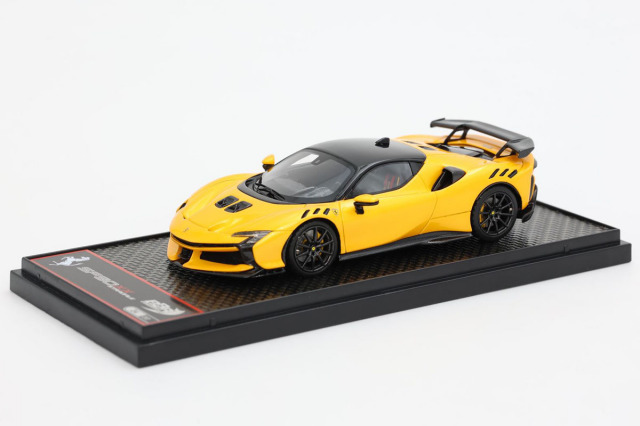 BBRC285FCF Ferrari SF90XX Stradale Giallo Toristrato / Carbon wheels Limited 30pcs