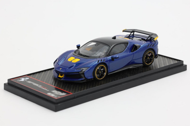 BBRC285H Ferrari SF90XX Stradale Blue Tour de France Limited 48pcs