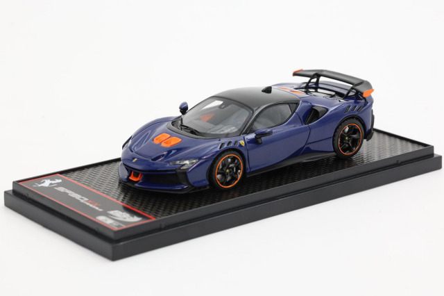 【お取り寄せ商品】 BBRC285I Ferrari SF90XX Stradale Blu Elettrico Limited 50pcs