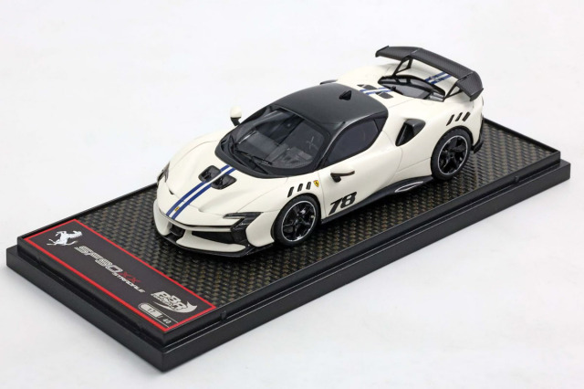 ** 予約商品 ** BBRC285P Ferrari SF90XX Stradale Bianco Italia Matt Limited 40pcs
