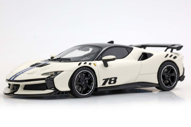 BBRC285P Ferrari SF90XX Stradale Bianco Italia Matt Limited 40pcs