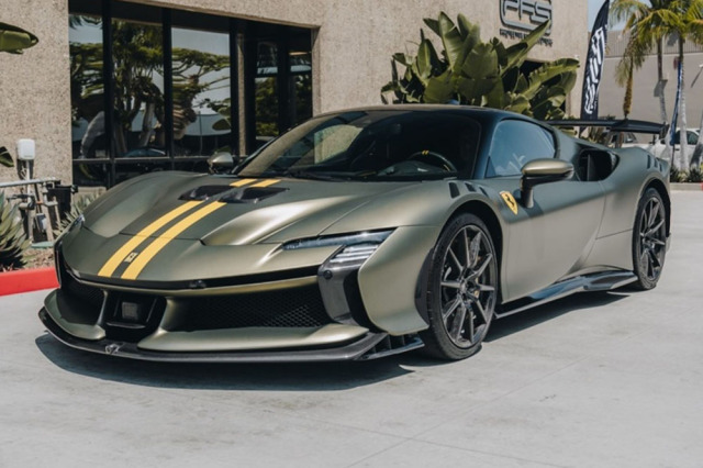 ** 予約商品 ** BBRC285R Ferrari SF90XX Stradale Verde Masoni Matt