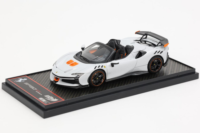【お取り寄せ商品】 BBRC286C Ferrari SF90XX Spider Bianco Artico Limited 60pcs
