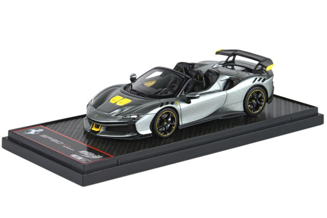 BBRC286E Ferrari SF90XX Spider Grigio Competizione Limited 50pcs