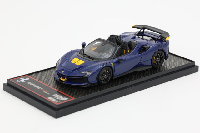 BBRC286I Ferrari SF90XX Spider Blu Elettrico Limited 50pcs