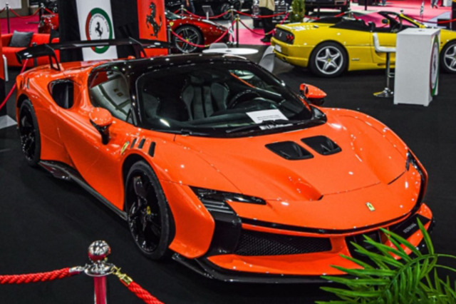 ** 予約商品 ** BBRC286O Ferrari SF90XX Spder Rosso Dino