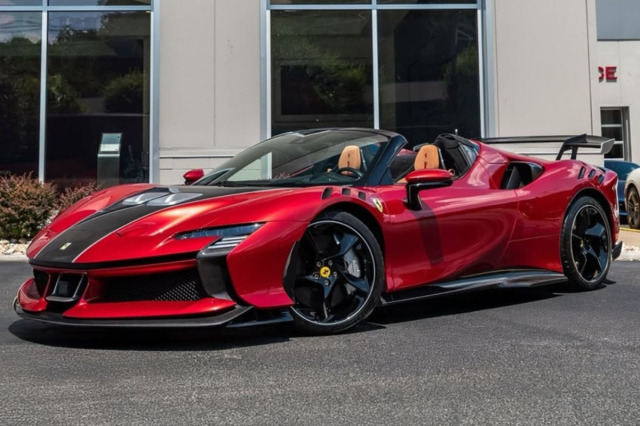 ** 予約商品 ** BBRC286P Ferrari SF90XX Spder Rosso Magma - Carbon