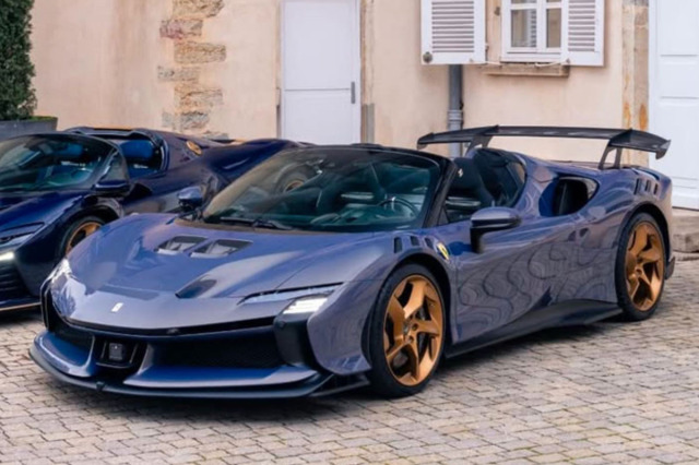 ** 予約商品 ** BBRC286S Ferrari SF90XX Spder Blu Elder