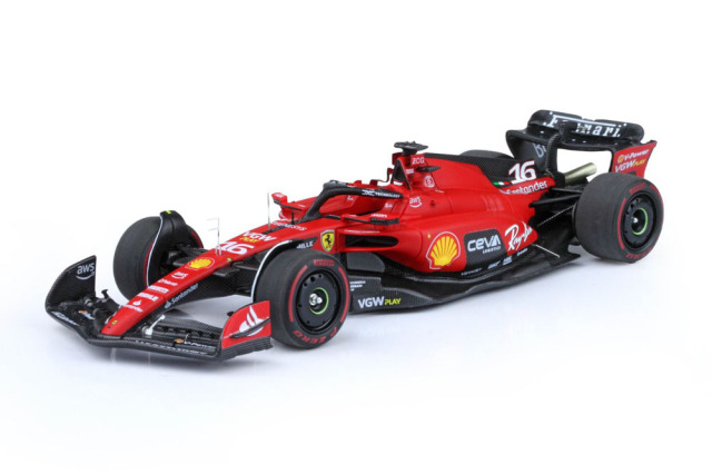 ミニカー SPA-FRANCOR champ FERRARI BBRC289A Ferrari SF-23 Belgium GP Spa Francorchamps C.Leclerc