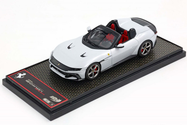 BBRC300B 1/43 Ferrari 12 Cilindri Spider Bianco Artico LImited 50pcs