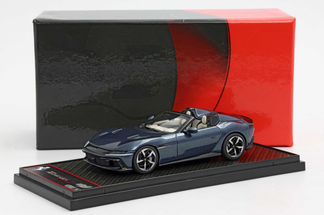 フェラーリ 1/43 ferrari ミニカー BBRC300D 1/43 Ferrari 12 Cilindri Spider Grigio Titanio LImited