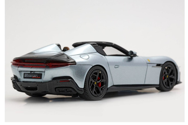 BBRC300D 1/43 Ferrari 12 Cilindri Spider Grigio Titanio LImited