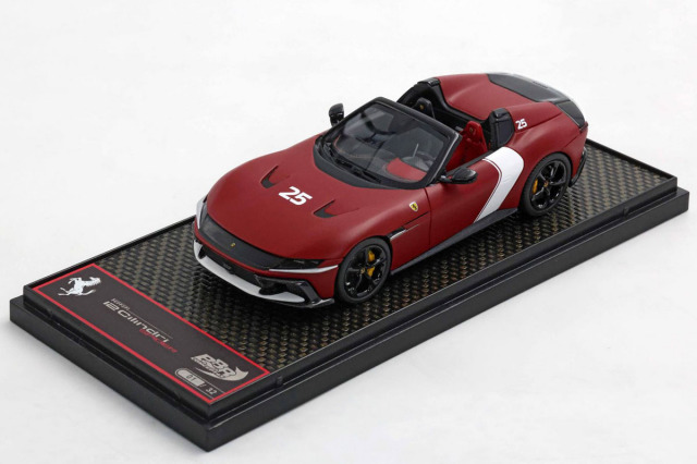 ** 予約商品 ** BBRC300F1 1/43 Ferrari 12 Cilindri Spider Rosso Racing 2025 Matt