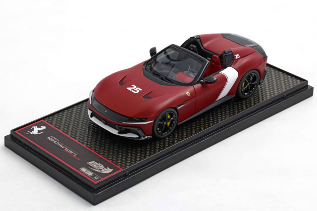 ** 予約商品 ** BBRC300F1 1/43 Ferrari 12 Cilindri Spider Rosso Racing 2025 Matt Limited 32pcs