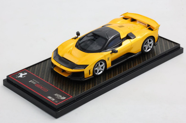 ** 予約商品 ** BBRC305B 1/43 Ferrari F80 Optional carbon Giallo Tristrato /Silver Wheels Limited 99pcs
