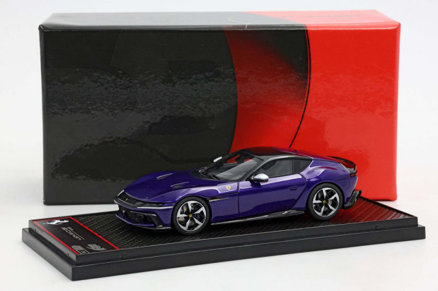 BBRC306C 1/43 Ferrari 12 Cilindri Panoramic Roof Violet al Humaid