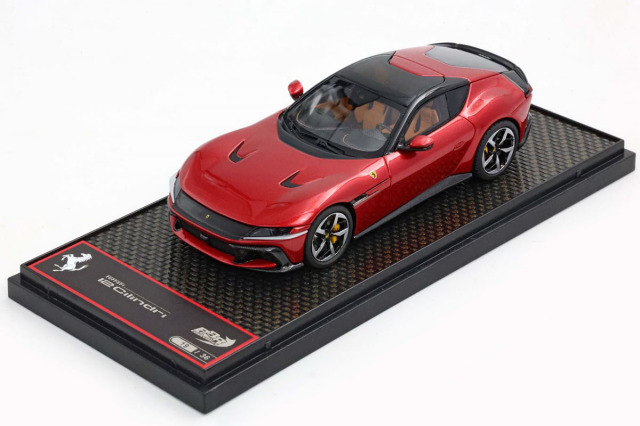 BBRC306F 1/43 Ferrari 12 Cilindri Panoramic Roof Rosso Imola  Limited 36pcs