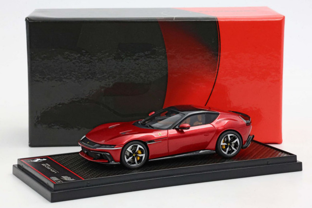 BBRC306F 1/43 Ferrari 12 Cilindri Panoramic Roof Rosso Imola
