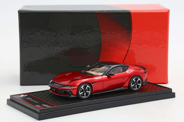 BBRC306G 1/43 Ferrari 12 Cilindri Panoramic Roof Rosso Fuoco