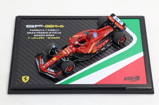** 予約商品 ** BBRC307AST Ferrari SF24 Monza GP 2024 Special pack C.Leclerc Winner Limited 100pcs