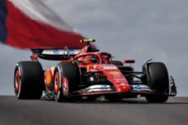 ** 予約商品 ** BBRC312B Ferrari SF-24 United States GP Austin 2024 C.Sainz Limited 30pcs