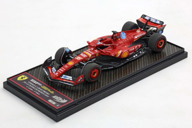 ** 予約商品 ** BBRC313A Ferrari SF-24 Mexico City GP 2024 C.Leclerc Limited 40pcs