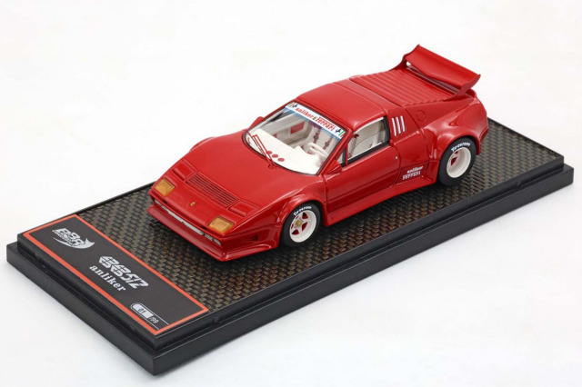 ** 予約商品 ** BBRC314B 1/43 Ferrari 512 BB Targa Anliker 1984 Rosso Corsa with roof Limited 99pcs